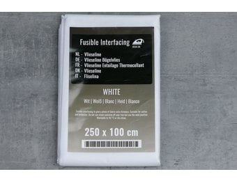 Vlieseline Pakje Wit 2,50 x 1 Meter