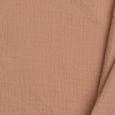 Hydrofiel Stof Nootmuskaat – Zacht, Ademend en Duurzaam