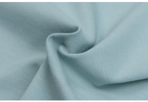 Organic Katoenen Jersey Stof Zeegroen