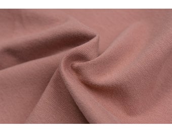 Organic Katoenen Jersey Stof Klei Roze