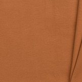 Organic Katoenen Jersey Stof Cognac