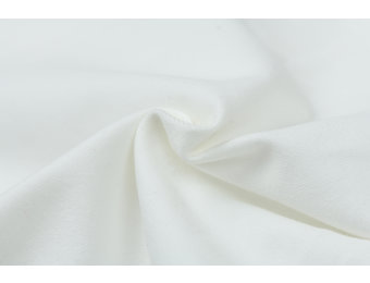Organic Katoenen Jersey Stof Ecru