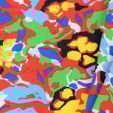 Camouflage Stof Multicolor