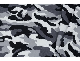 Camouflage Stof Grijs