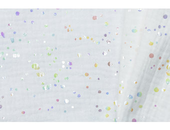 Double gauze foil wit