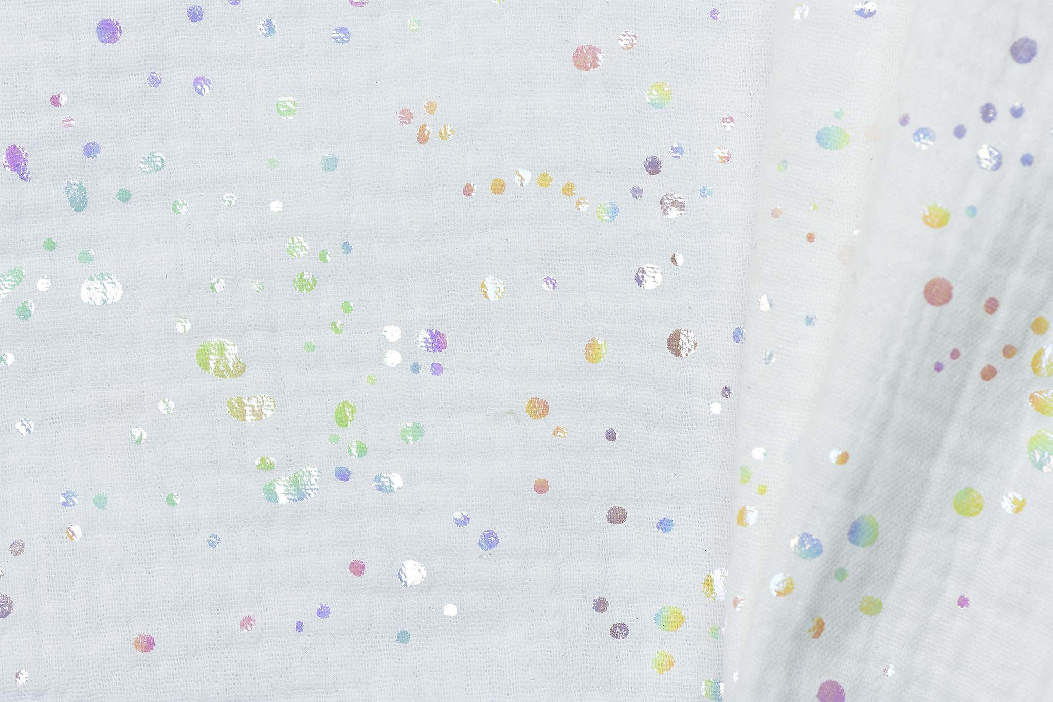 Double gauze foil wit