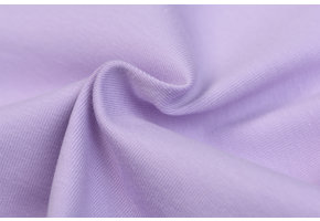 Organic Katoenen Jersey Stof Pastel Lila
