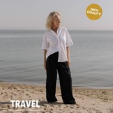 Travel stof heavy zwart