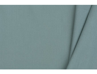 Uni katoen stof old green