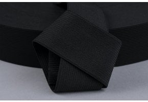 Band Elastiek 40mm Zwart