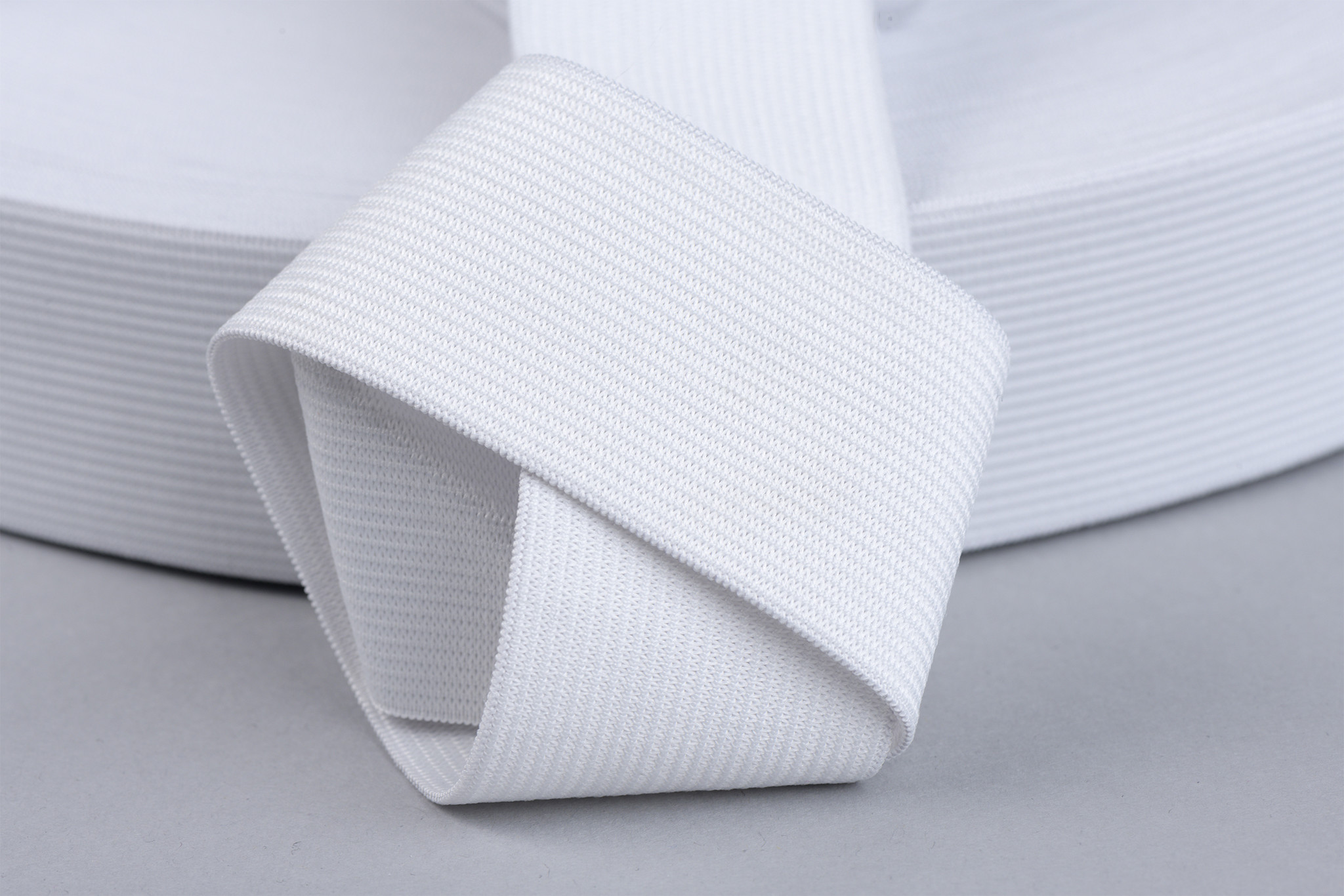 Band Elastiek 40mm Wit