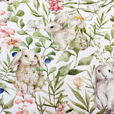 Deco Stof Bunny Garden