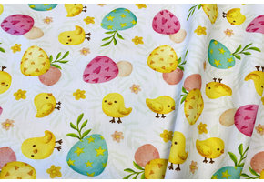 Deco Stof Easter Chick