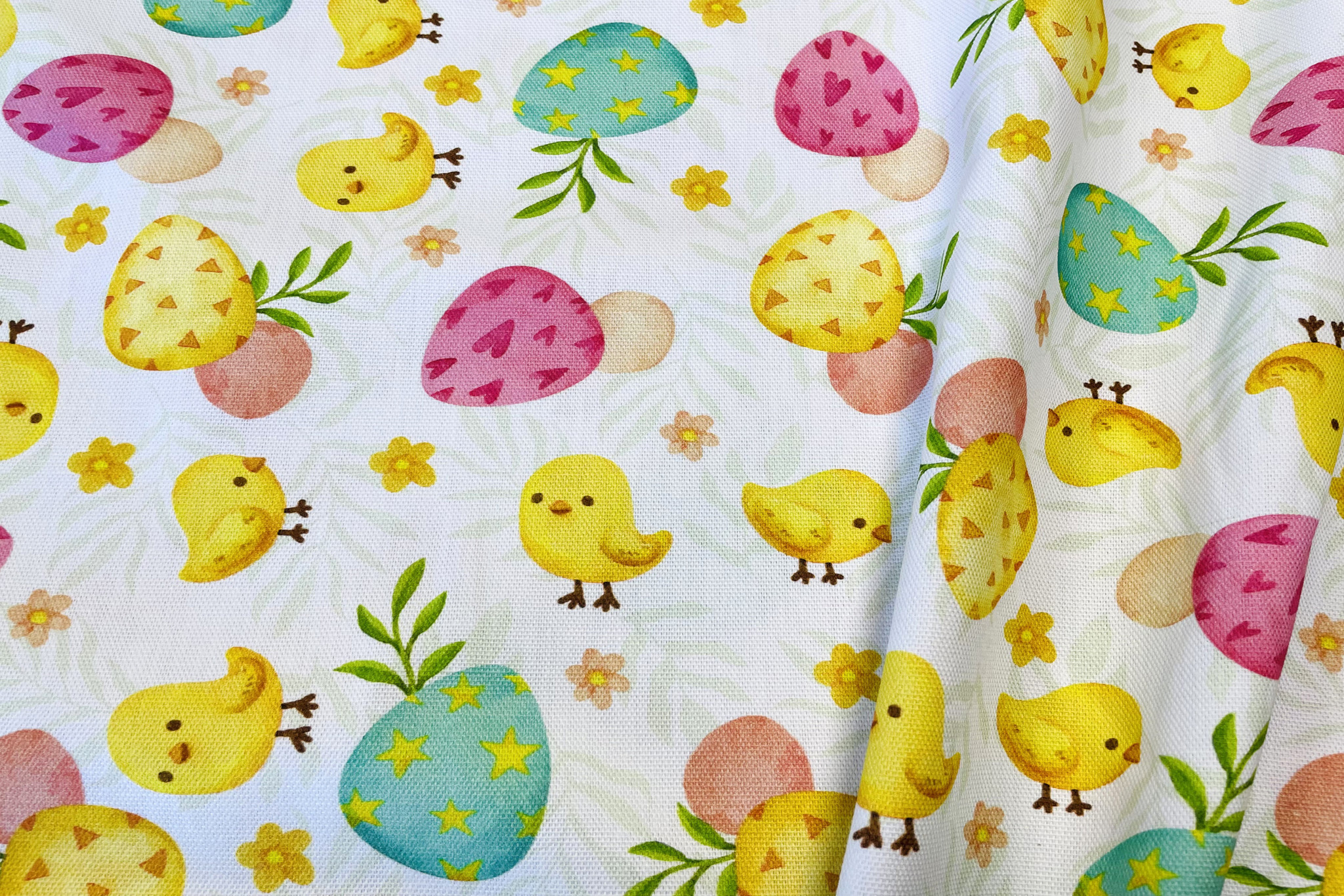 Deco Stof Easter Chick