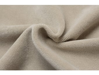 Nicky Velours Licht Taupe