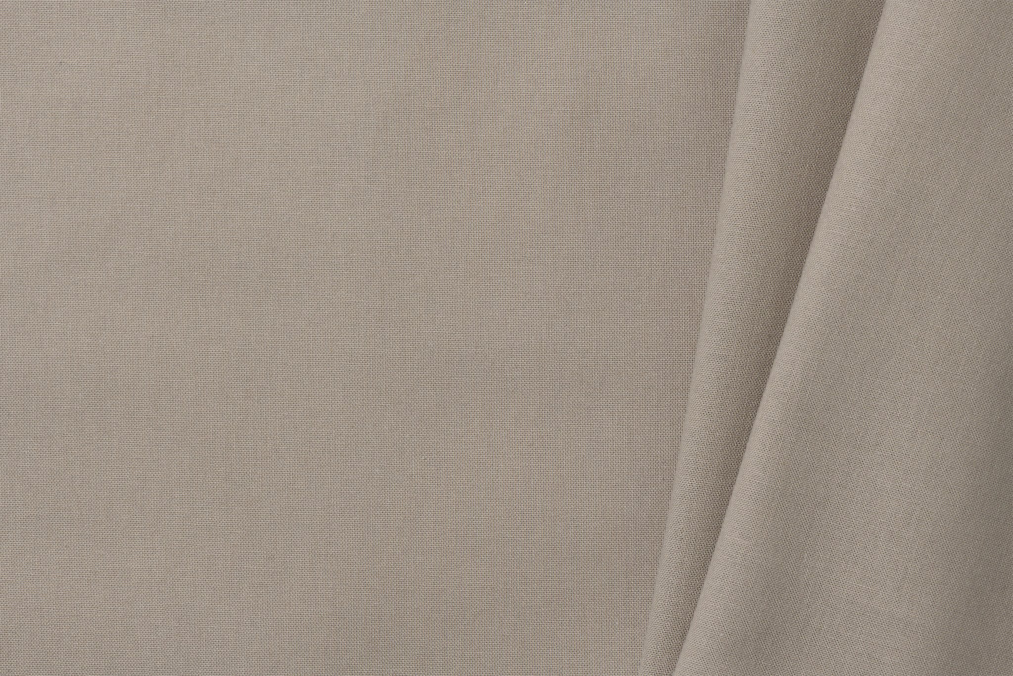 Uni katoen stof new taupe