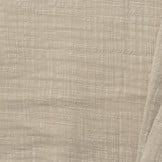 Baby cotton mousseline met linnen effect beige