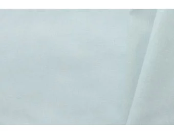 Uni katoen stof licht mint