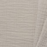 Double gauze hydrofiel lakenkatoen 240 cm breed licht taupe