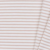 Jersey Strepen Off White / Licht Beige