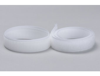 Klittenband Opnaaien Wit 20mm