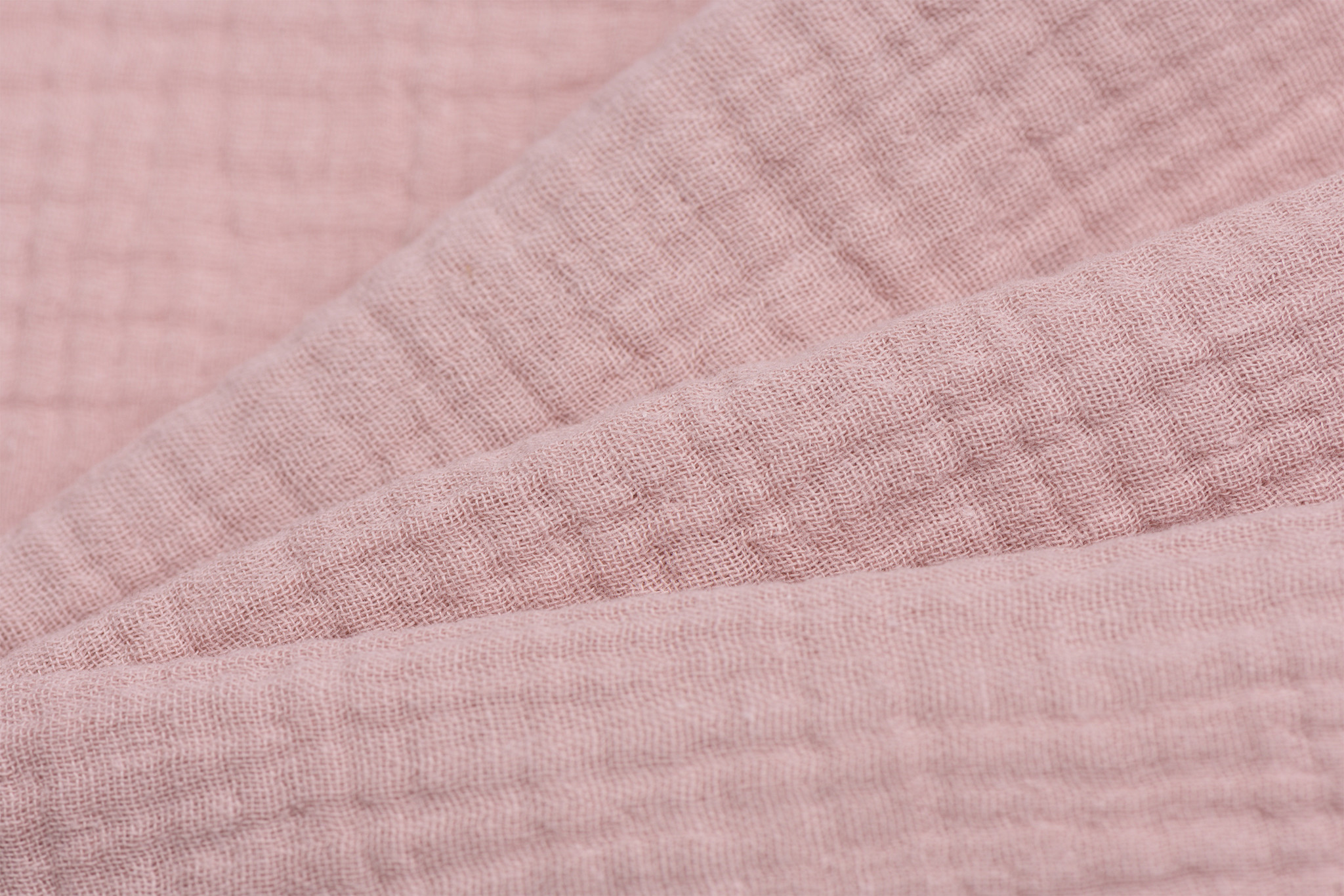 Hydrofiel Stof Dusty Roze – Zacht, Ademend en Duurzaam