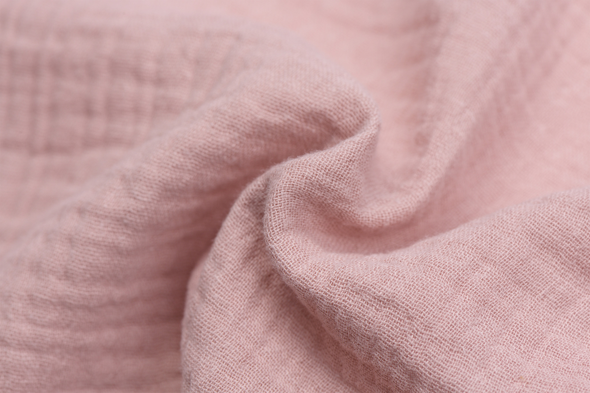 Hydrofiel Stof Dusty Roze – Zacht, Ademend en Duurzaam