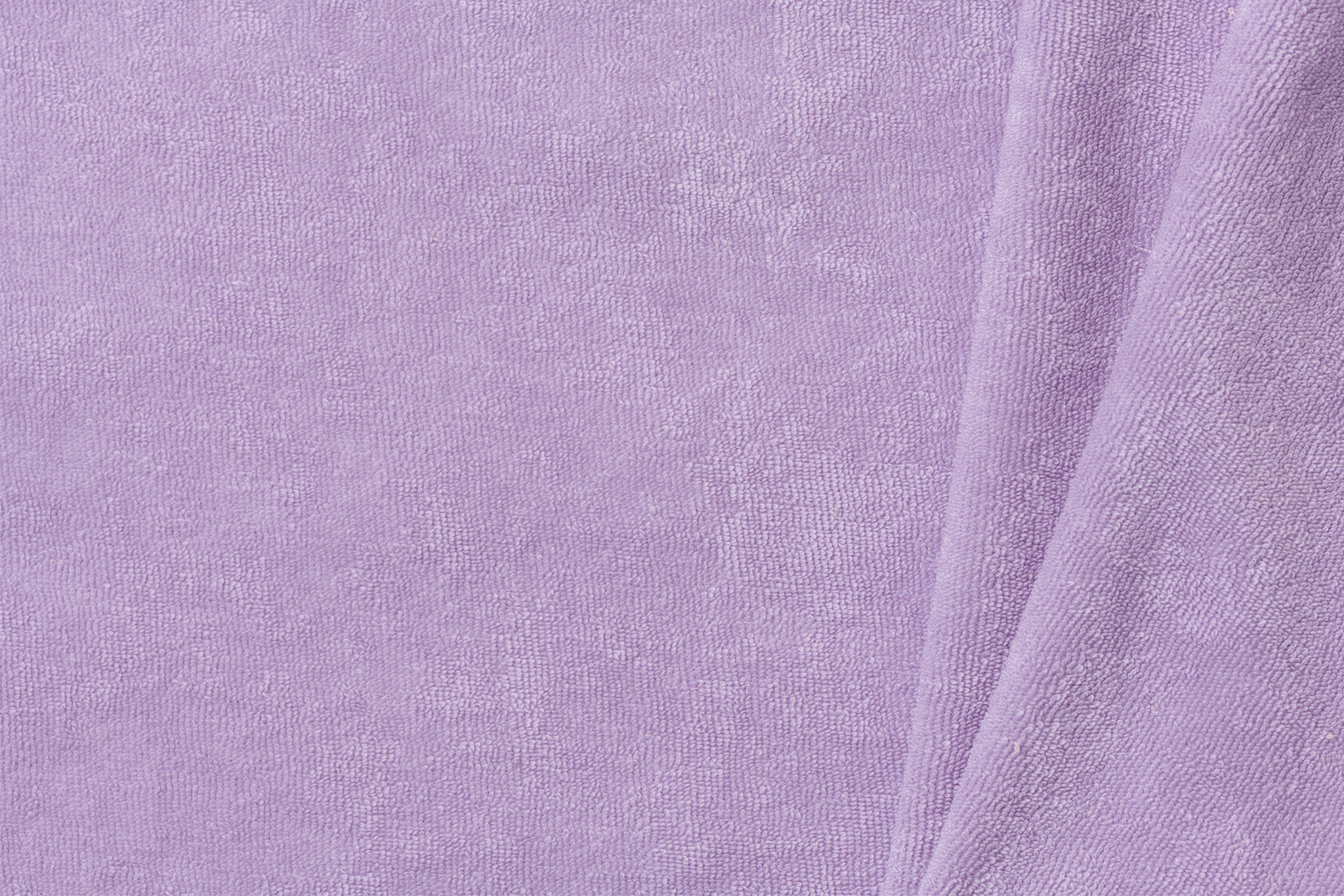 Stretch Badstof Pastel Lila – Zacht, Rekbaar & Comfortabel