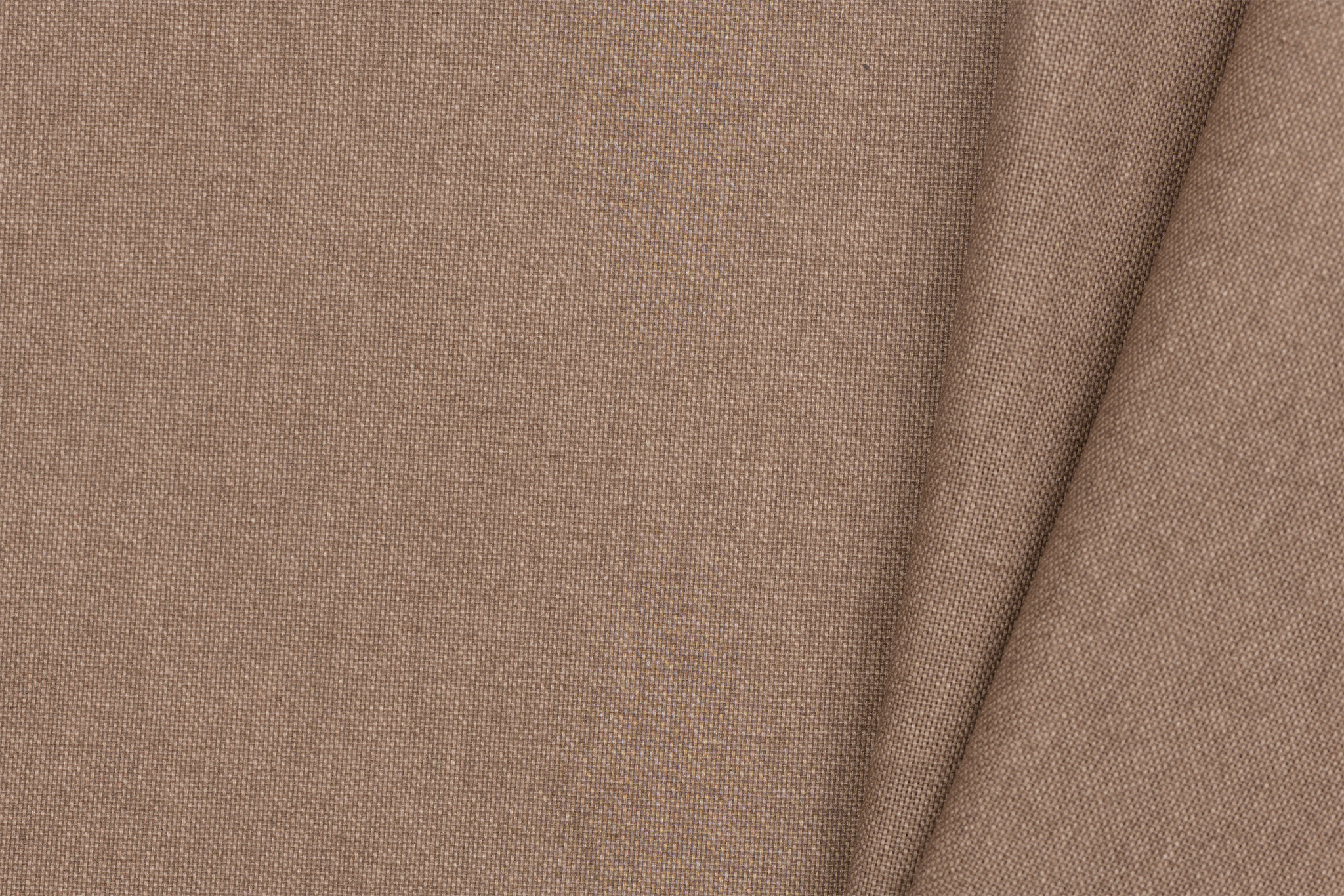 Linnenlook Naturel Uni Bruin