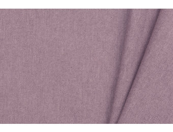 Linnenlook Naturel Uni Licht Mauve