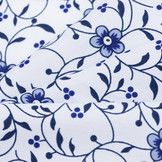 Folklore bloemen blauw