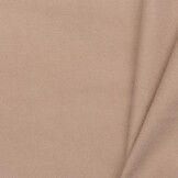 Katoen Flanel Stof Cacao Bruin