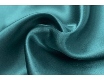 Satijn Zeegroen