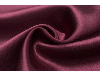 Satijn Bordeaux