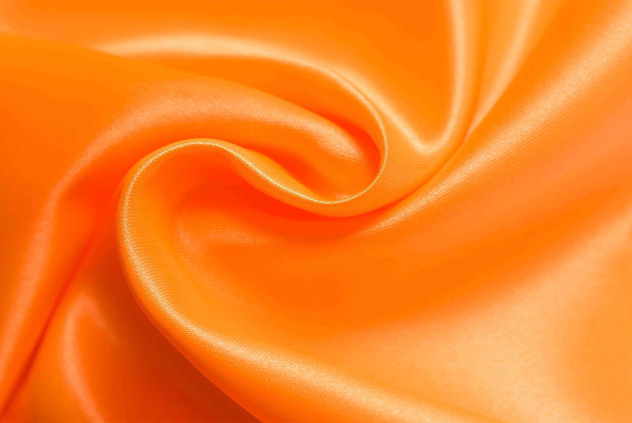 Satijn Fluoriserend Oranje