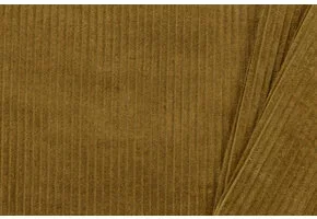 Brede Ribcord Katoen Olijfbruin