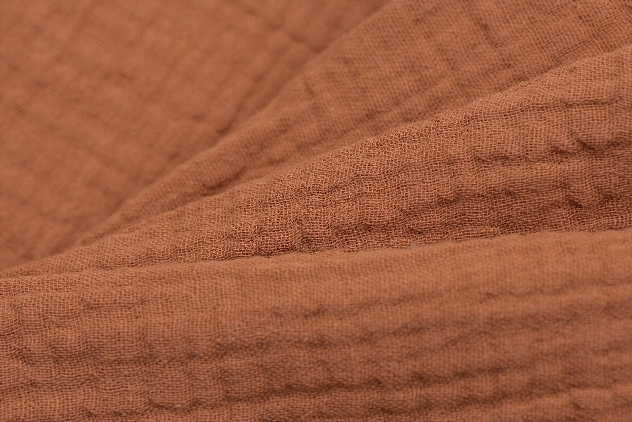 Hydrofiel Stof Cognac – Zacht, Ademend en Duurzaam
