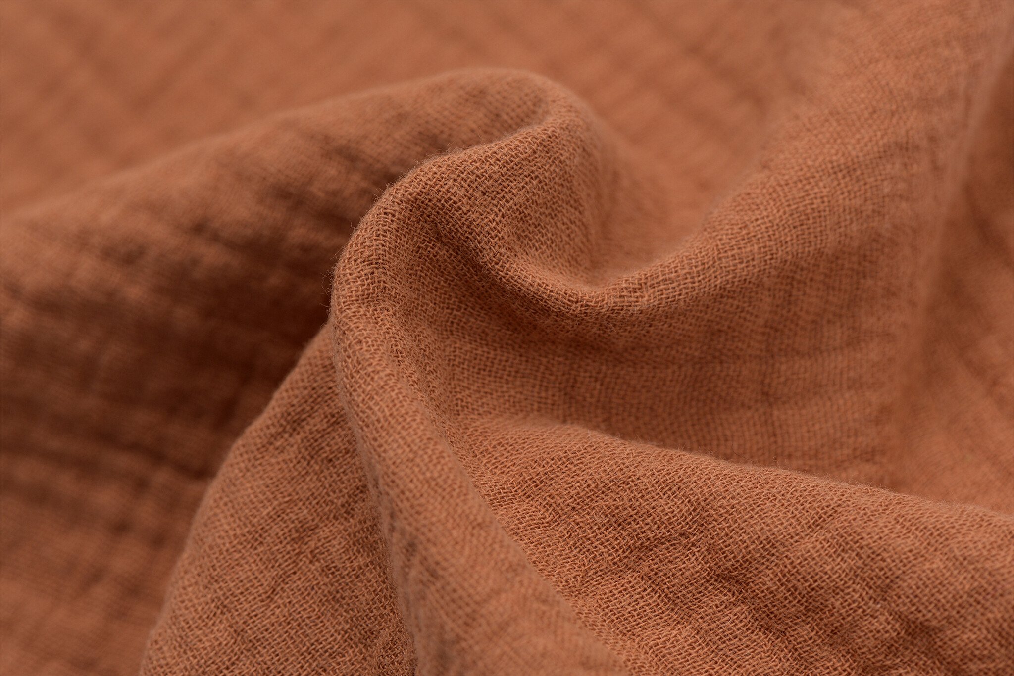 Hydrofiel Stof Cognac – Zacht, Ademend en Duurzaam