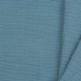 Hydrofiel Stof Dusty Blue – Zacht, Ademend en Duurzaam