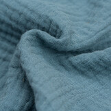 Hydrofiel Stof Dusty Blue – Zacht, Ademend en Duurzaam