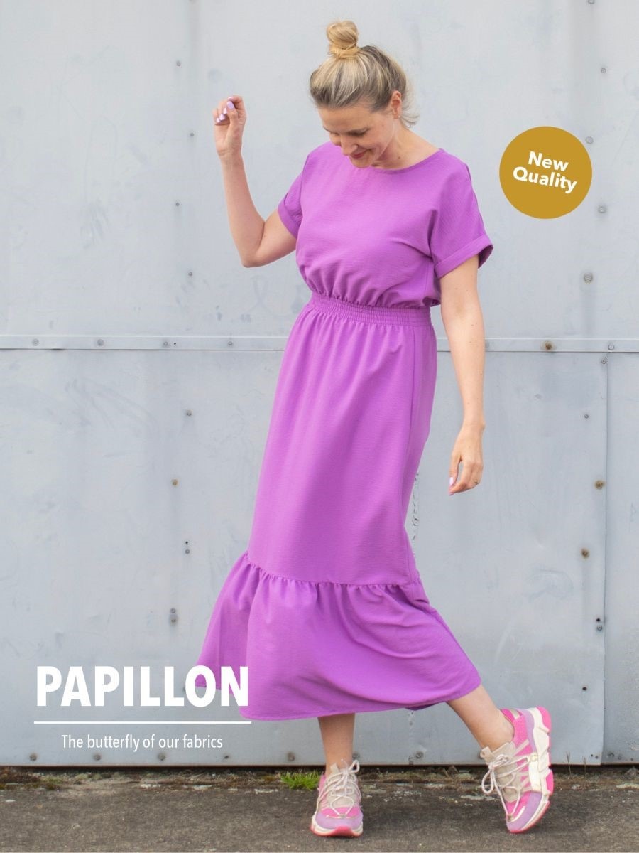 Papillon Stof Zwart