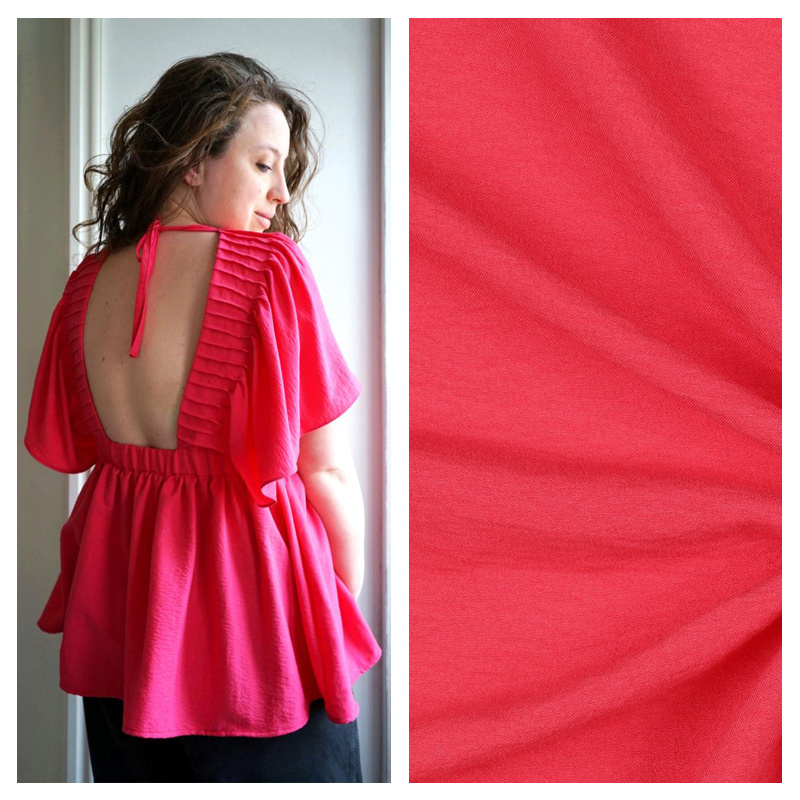 Papillon Stof Magenta