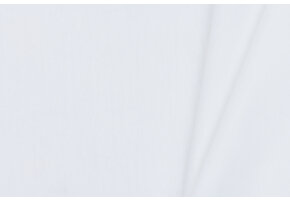 Organic Katoen Poplin Stof Wit
