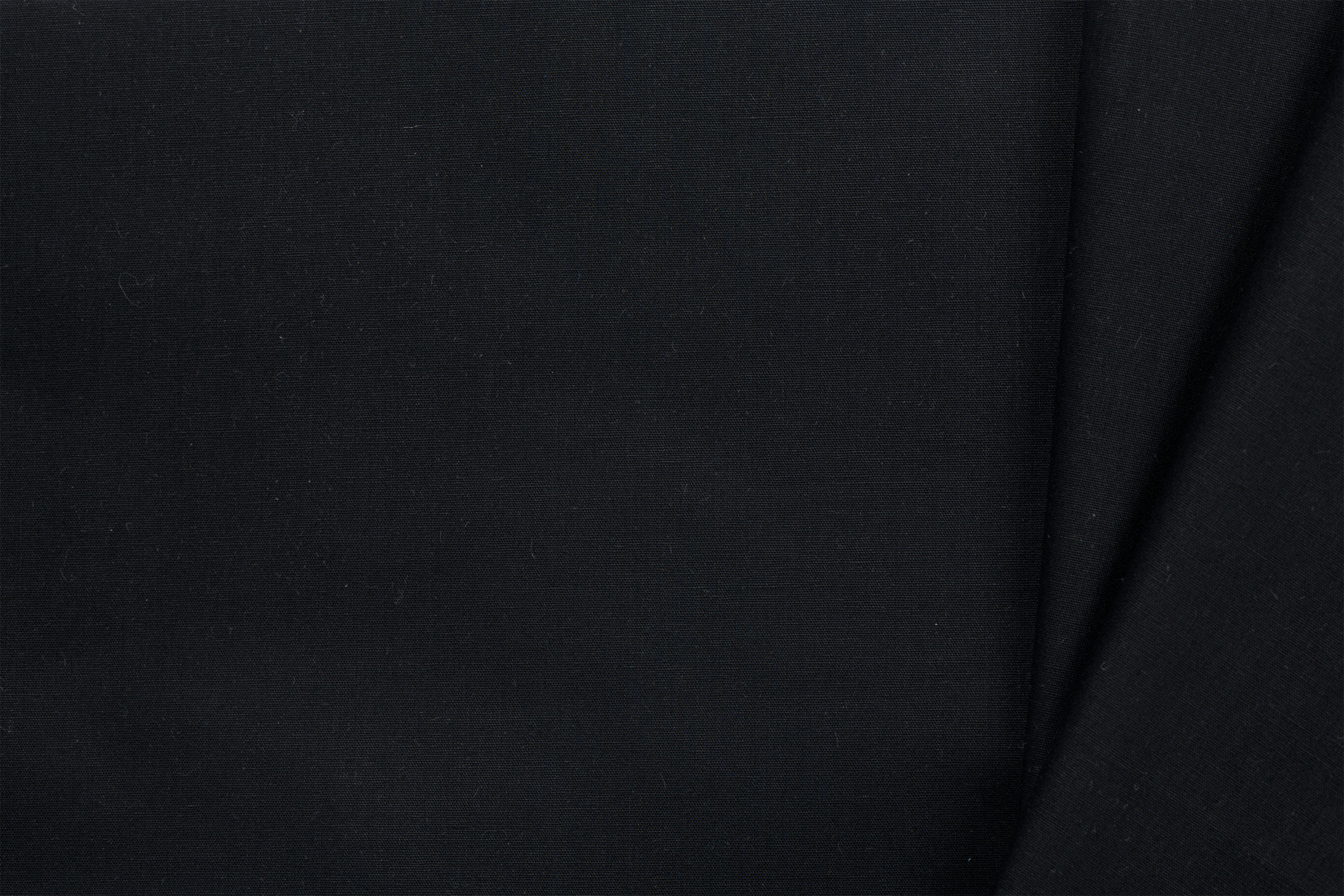 Organic Katoen Poplin Zwart