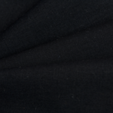 Organic Katoen Poplin Zwart