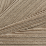 Corduroy High Low Beige