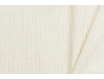 Corduroy High Low Ecru