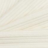 Corduroy High Low Ecru