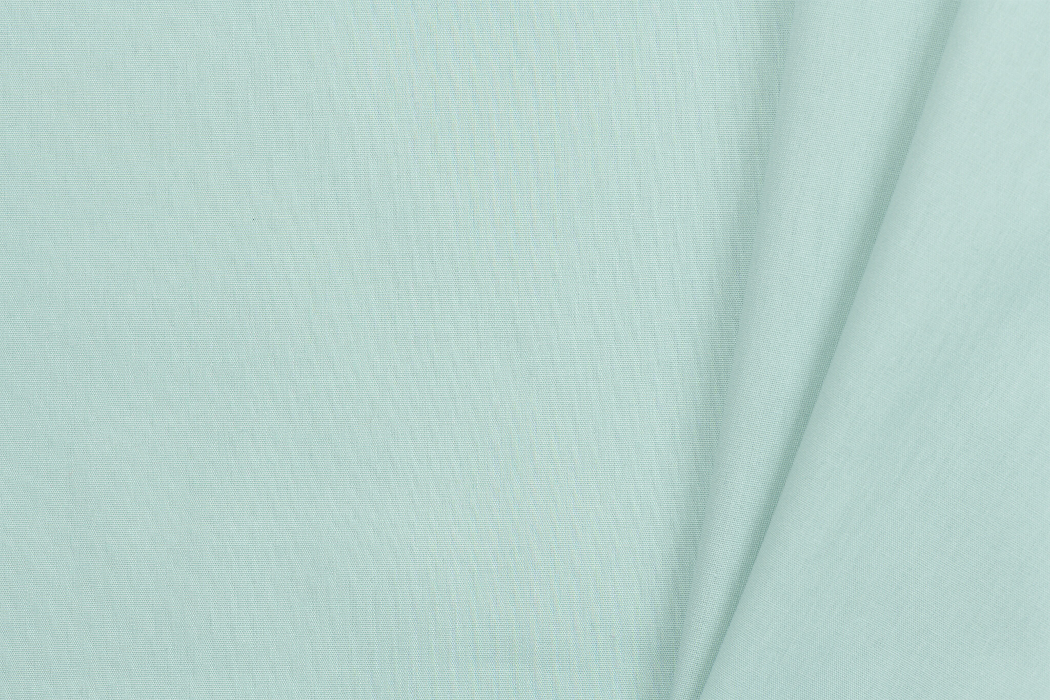 Organic Katoen Poplin Dusty Mint