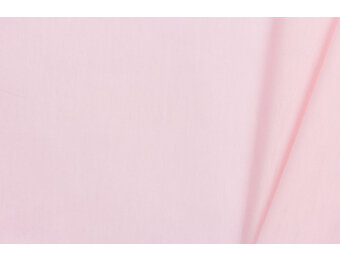 Organic Katoen Poplin Licht Rose